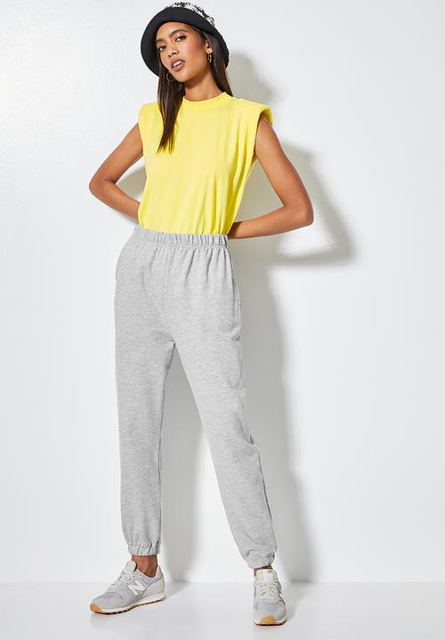 Superbalist - Track pants - light grey melange