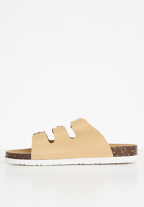 Madison® - Blaire buckle strap slide - beige