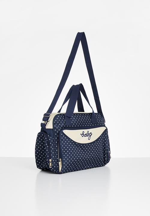 Pop Candy - Baby diaper bag set - dark blue