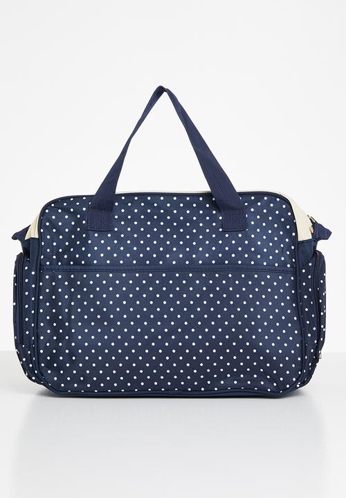 Pop Candy - Baby diaper bag set - dark blue