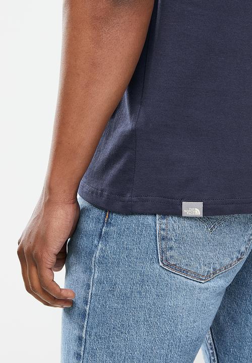 The North Face - Short sleeve red box tee - navy