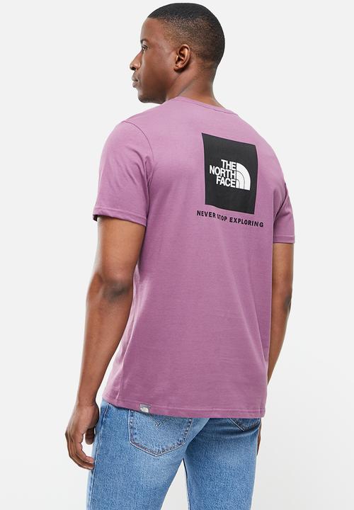 The North Face - Mens s/s redbox tee - pikes purple