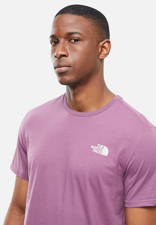 The North Face - Mens s/s redbox tee - pikes purple