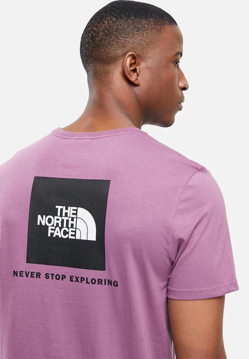The North Face - Mens s/s redbox tee - pikes purple