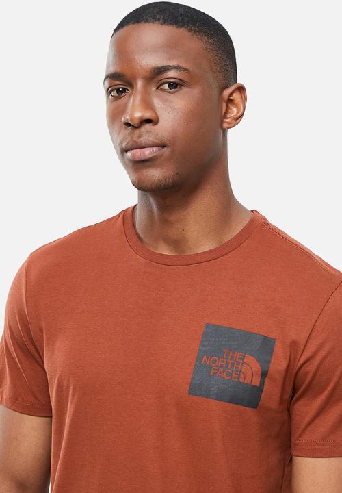 The North Face - Mens s/s fine tee - brick house red
