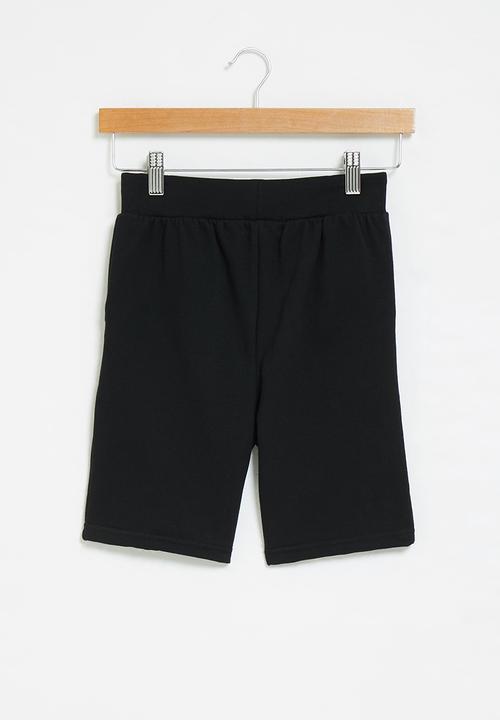Superbalist - Nasa fleece short - black