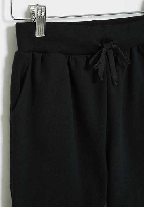 Superbalist - Nasa fleece short - black