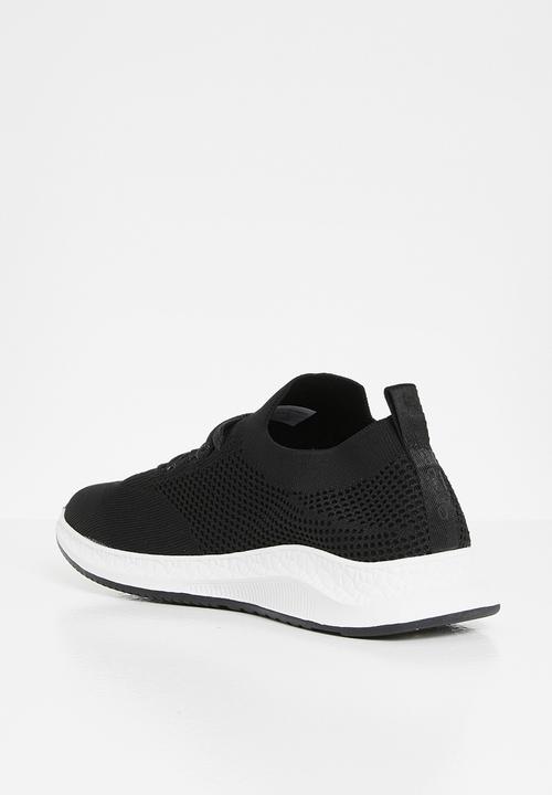 POLO - Hector athleisure knit sneaker - black
