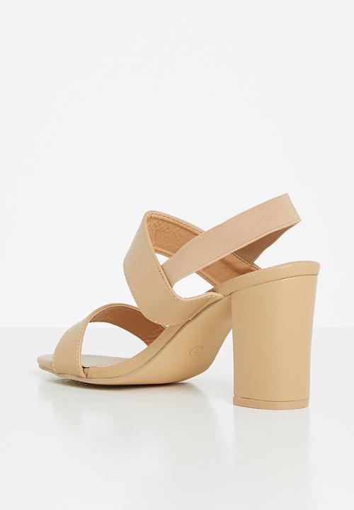 edit - Lora open block heel - natural