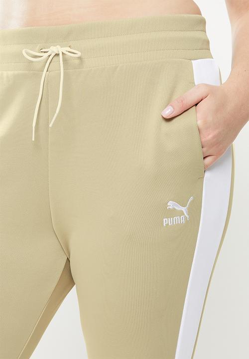 PUMA - Plus iconic t7 cigarette pants - beige