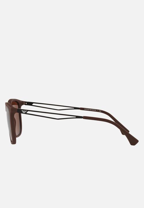 Emporio Armani - 0ea4154 526072 56mm - matte brown