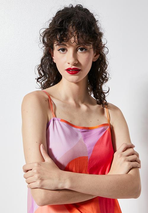 Superbalist - Straight neck jumpsuit - bold abstract print