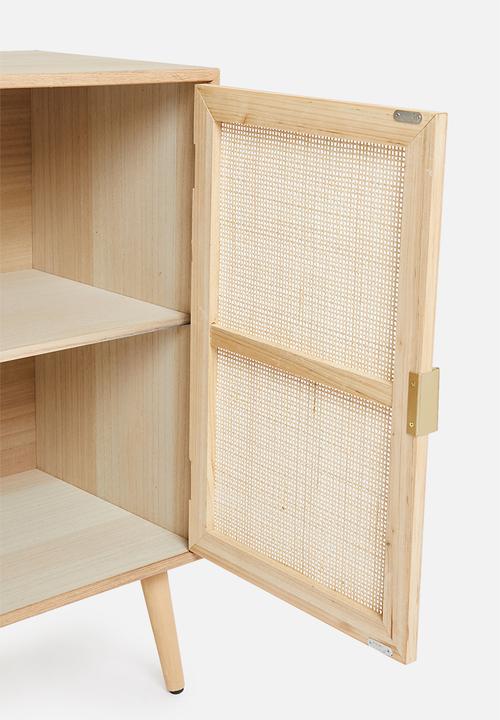 Sixth Floor - Rattan sideboard - Natural