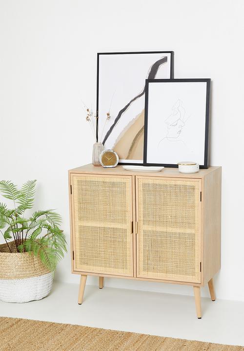 Sixth Floor - Rattan sideboard - Natural