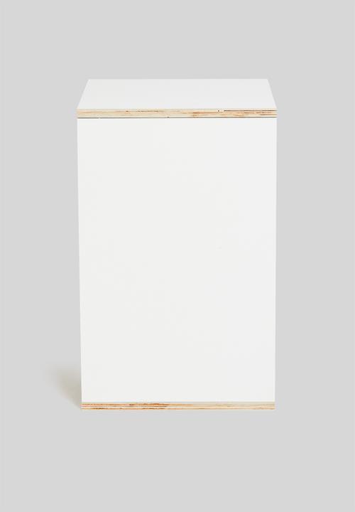 Sixth Floor - Norton bedside pedestal - white 
