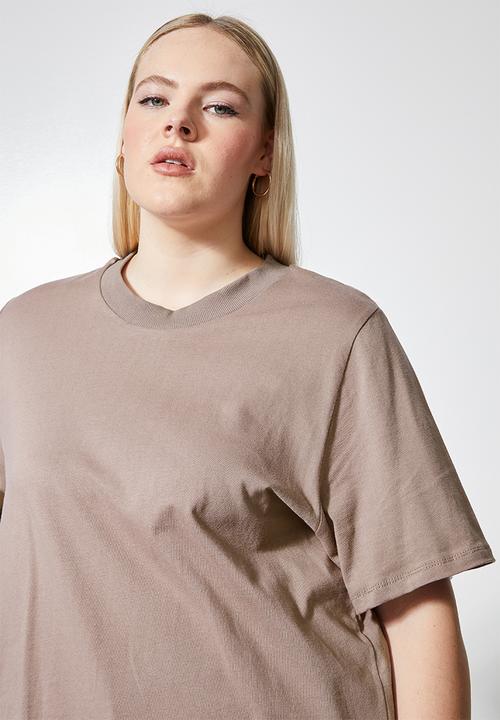 Superbalist - Longline tee - mink