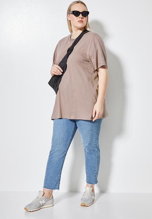 Superbalist - Longline tee - mink