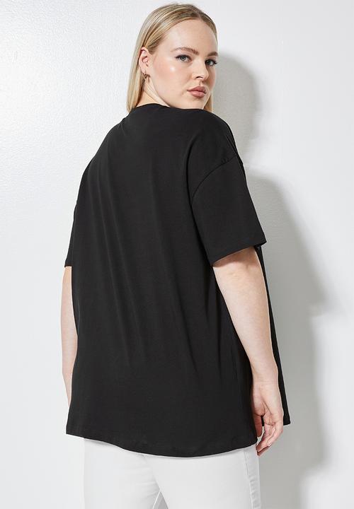 Superbalist - Essential crew neck tee - black