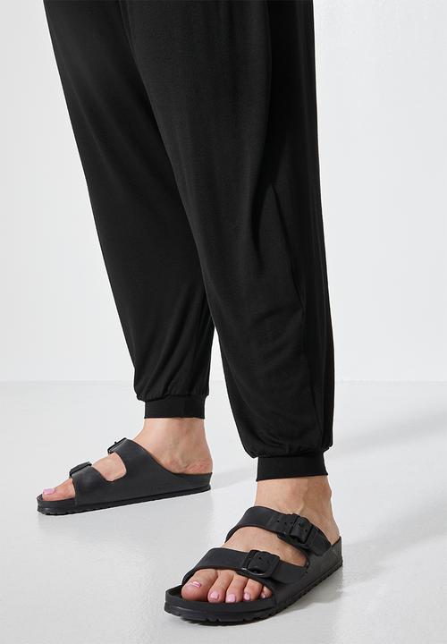 Superbalist - Drop crotch jogger - black