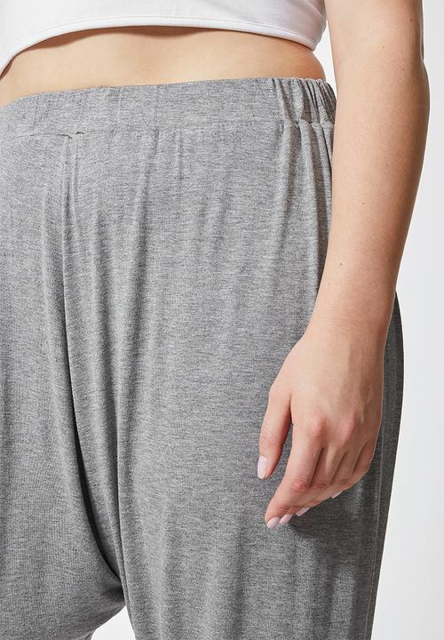 Superbalist - Drop crotch jogger - grey