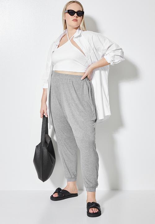 Superbalist - Drop crotch jogger - grey