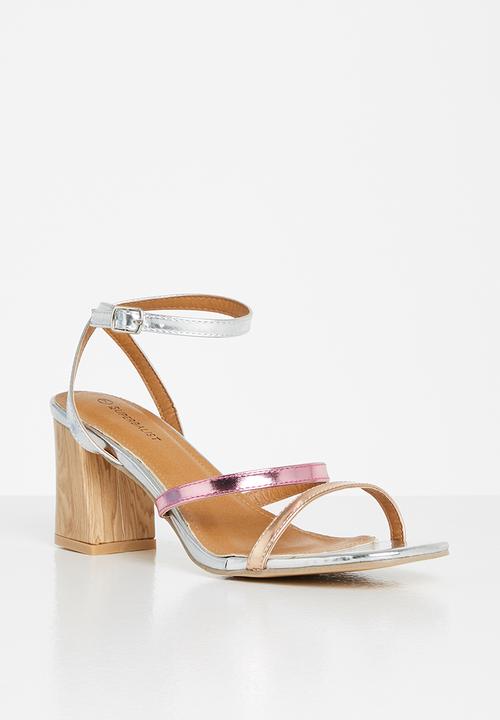 Superbalist - Kerry open block heel - multi