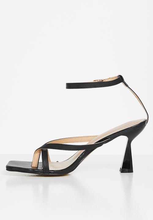 Superbalist - Liezel open stiletto heel - black