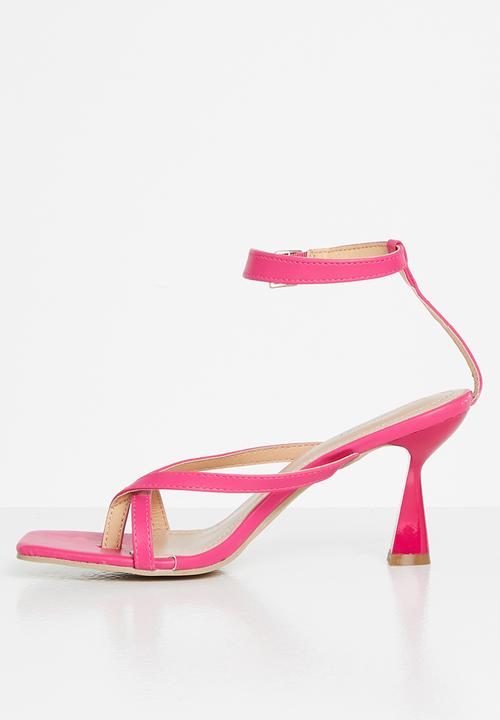 Superbalist - Liezel open stiletto heel - pink