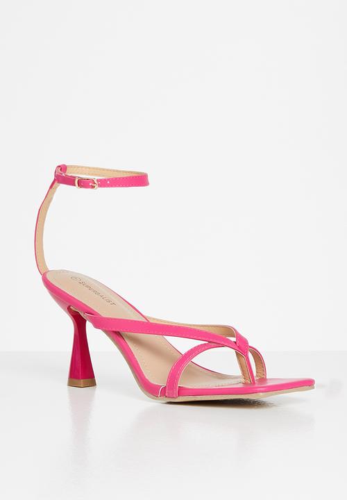 Superbalist - Liezel open stiletto heel - pink