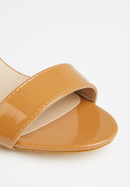 Superbalist - Haley open block heel - tan