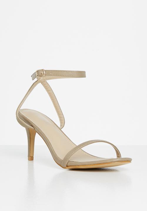 Superbalist - Janine open stileto - taupe