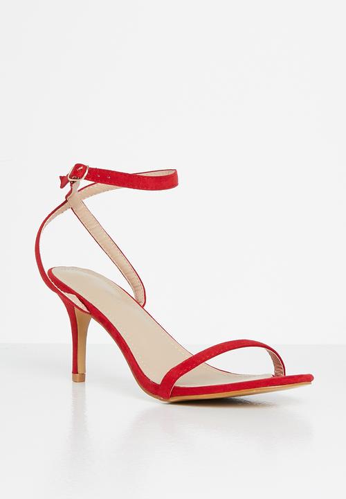 Superbalist - Janine open stileto - red