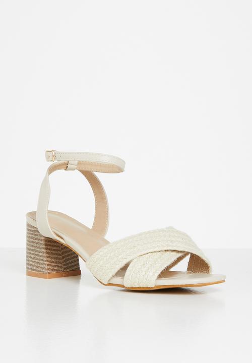Superbalist - Summer open toe heel - stone
