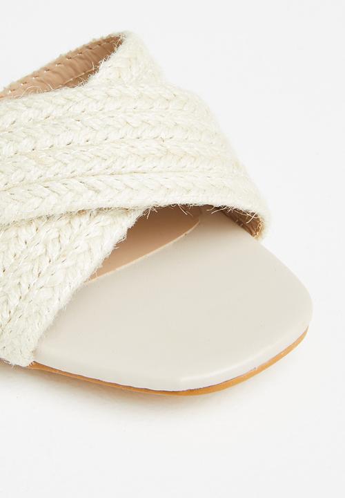 Superbalist - Summer open toe heel - stone