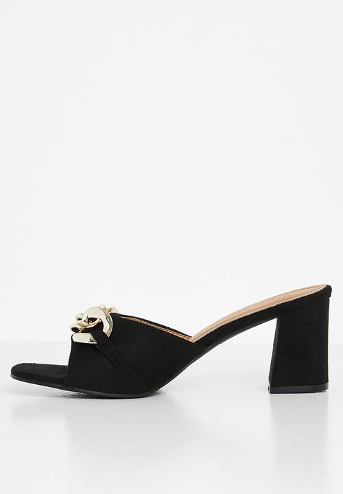 Superbalist - Keziah mule chain - black