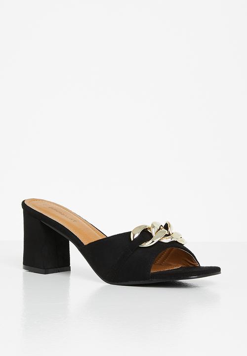 Superbalist - Keziah mule chain - black