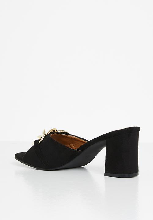 Superbalist - Keziah mule chain - black
