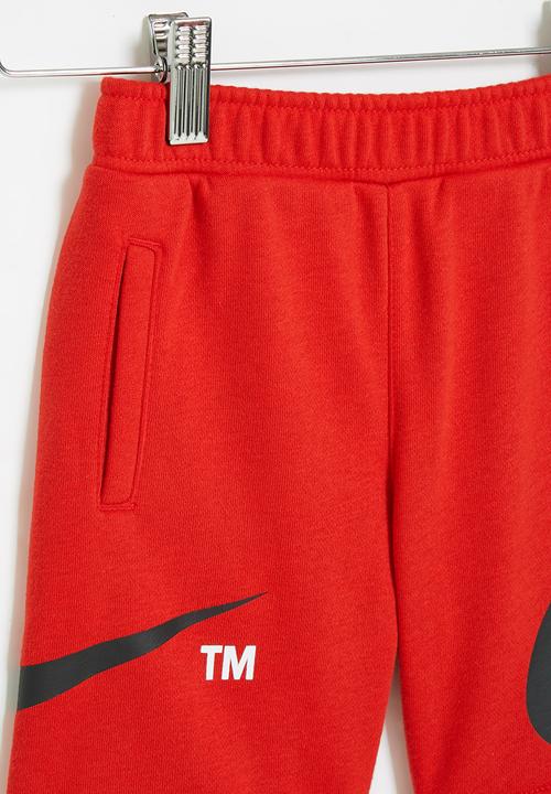 Nike - Nkb swoosh short - red