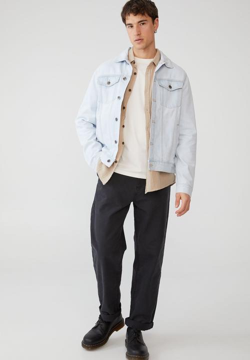 Cotton On - Rodeo jacket - stone light blue