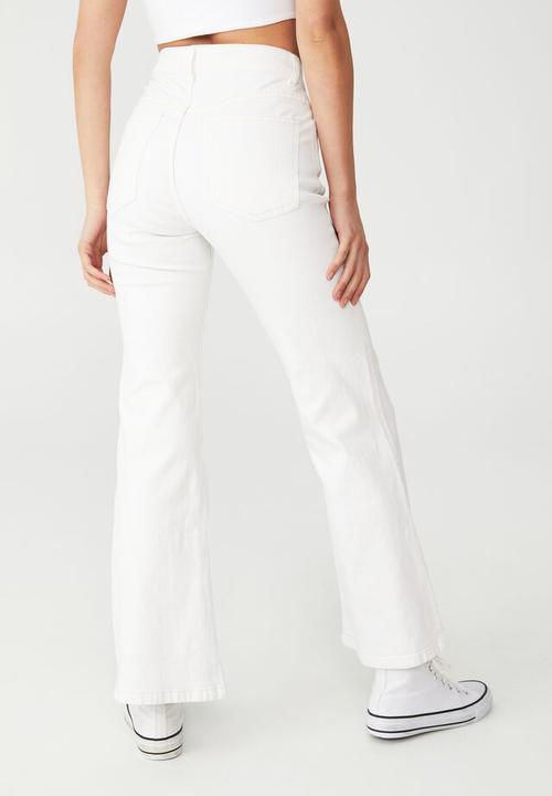 Cotton On - Petite flare jean - whitehaven