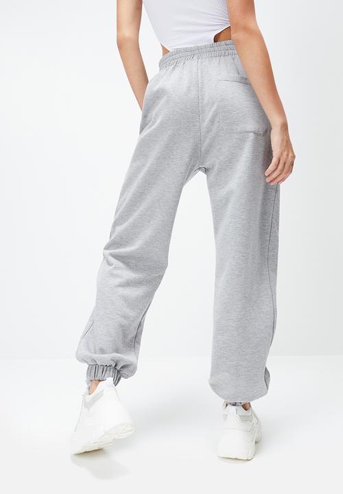 Blake - Slouchy jogger - grey melange