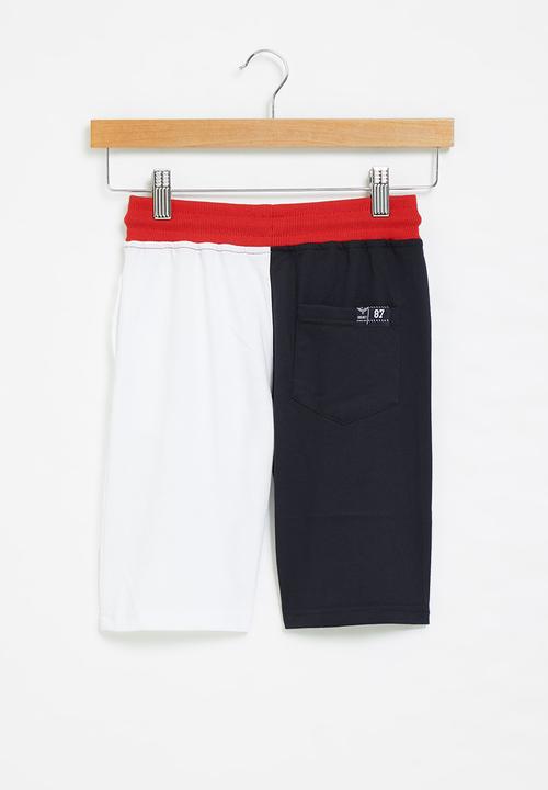 SOVIET - B thanos track shorts - navy