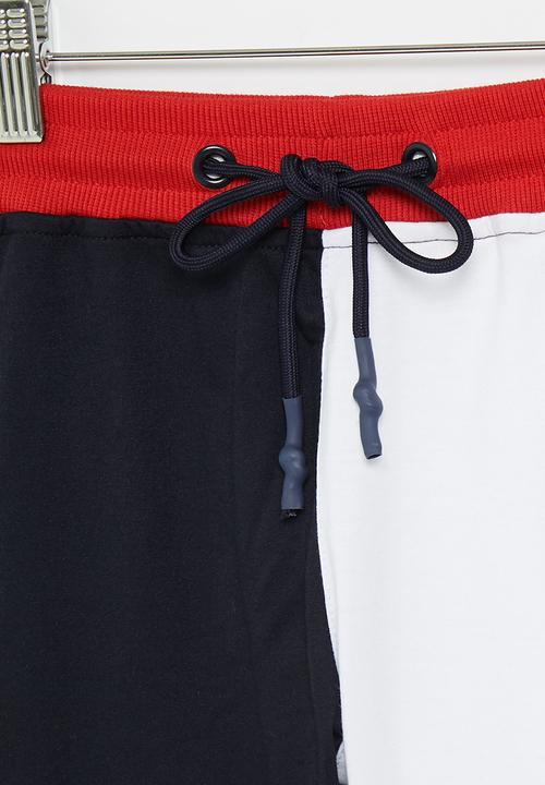 SOVIET - B thanos track shorts - navy