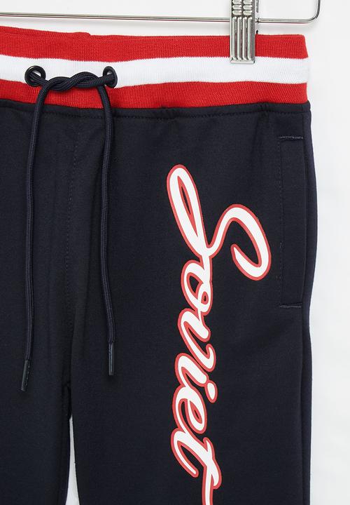 SOVIET - B rogue track shorts - navy