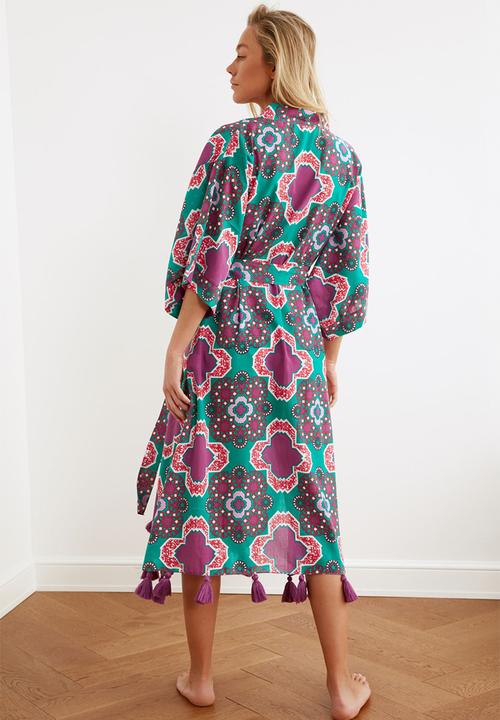 Trendyol - Mor kaftan - purple
