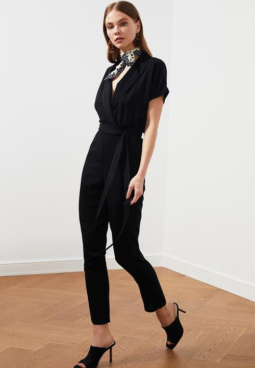 Trendyol - Siyah jumpsuit - black