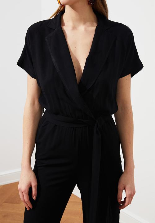 Trendyol - Siyah jumpsuit - black