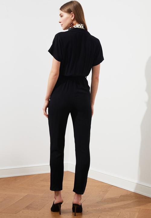Trendyol - Siyah jumpsuit - black