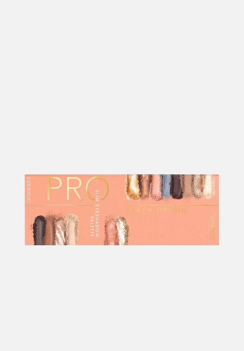 Catrice - PRO Peach Origin Slim Eyeshadow Palette - Golden Afterglow
