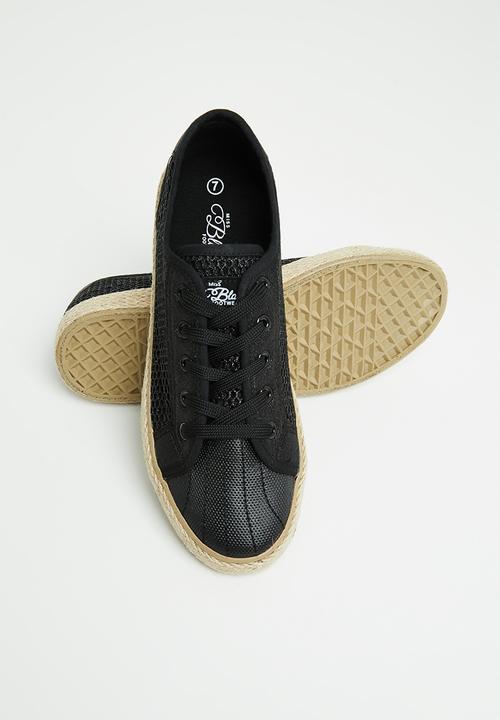 Miss Black - Republica3 sneaker - black